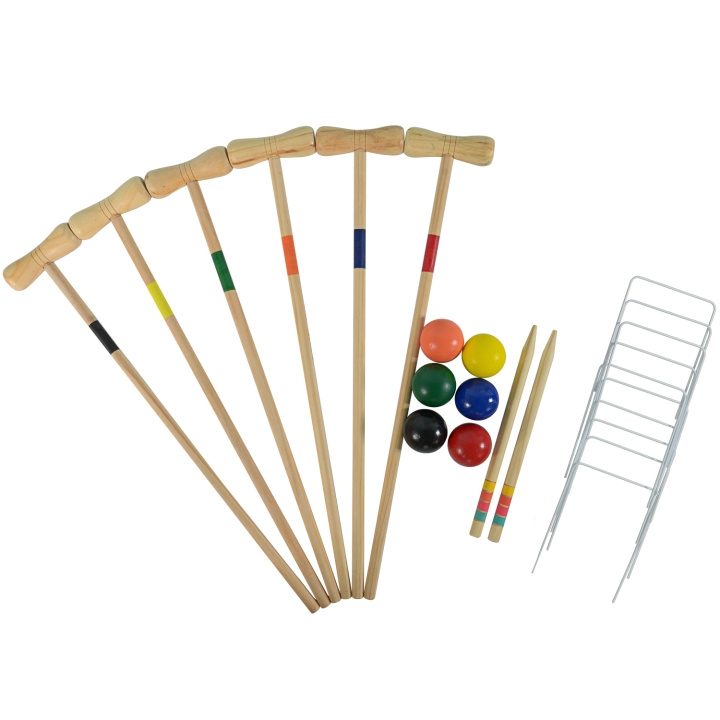 SportMe Croquet Game 6 Persons in the group TOYS, KIDS & BABY PRODUCTS / Games / Outdoor games at TP E-commerce Nordic AB (C18447)