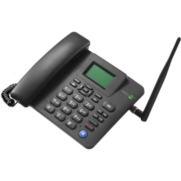 Doro 4100H 4G Desk Phone, Black in the group HOME ELECTRONICS / Audio & Picture / Fixed telephony / Table phones at TP E-commerce Nordic AB (C18455)