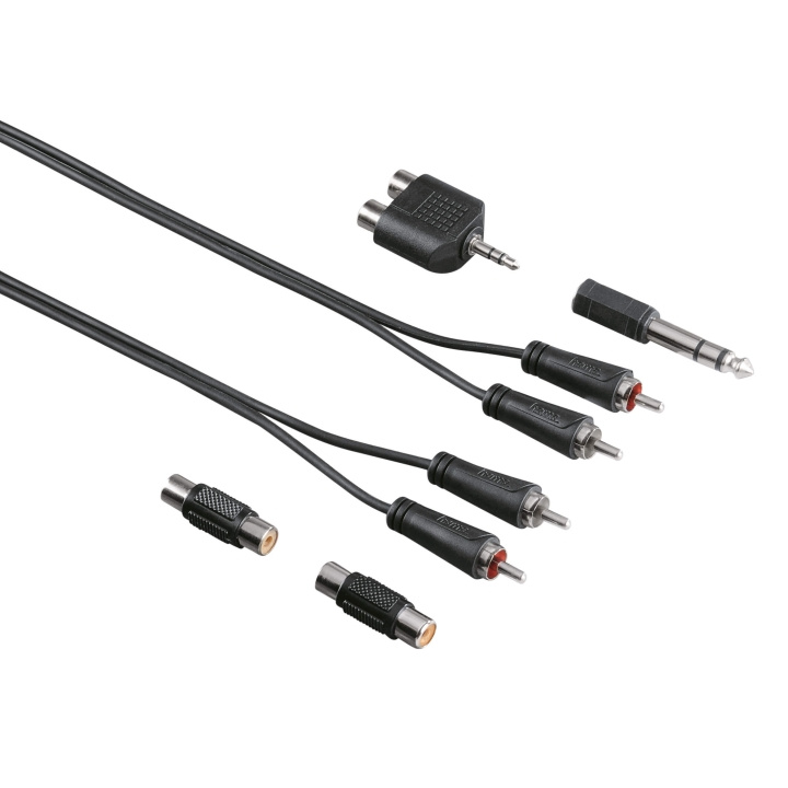 HAMA Kabel Audio Anslutningsset RCA 2.5m in the group HOME ELECTRONICS / Cables & Adapters / RCA / Cables at TP E-commerce Nordic AB (C18529)