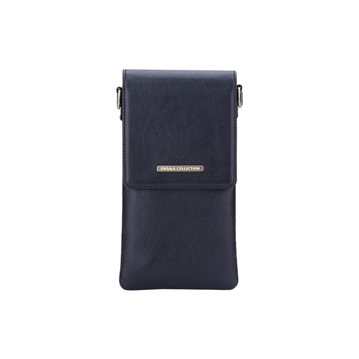 ONSALA Mobile Bag with Neckstrap Black Universal up to 6.7