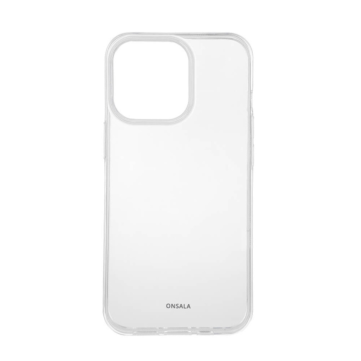 Onsala Phone Case Recycled TPU Transparent - iPhone 13 Pro in the group SMARTPHONE & TABLETS / Phone cases / Apple / iPhone 13 Pro / Cases at TP E-commerce Nordic AB (C18569)
