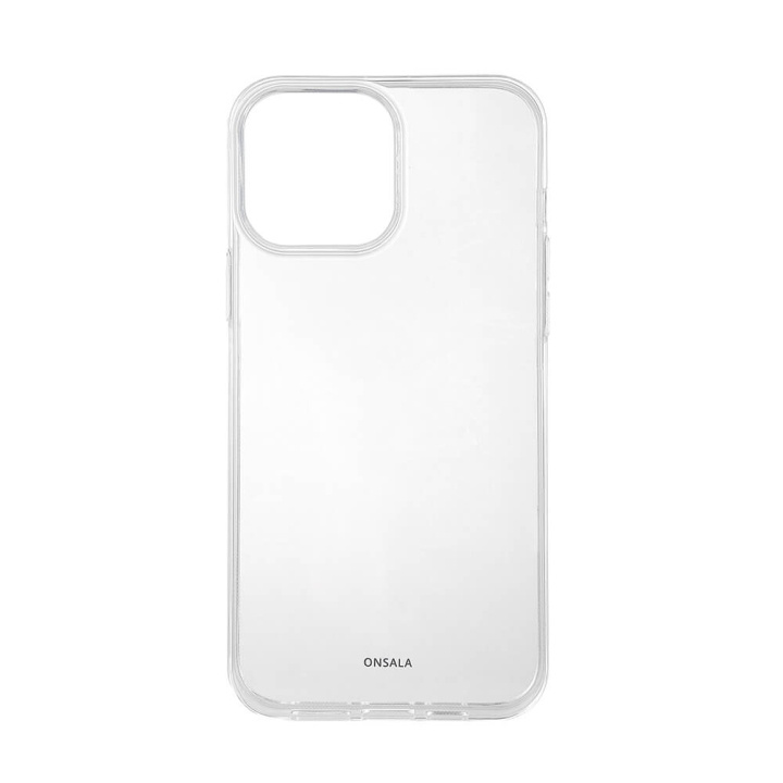 Onsala Phone Case Recycled TPU Transparent - iPhone 13 Pro Max in the group SMARTPHONE & TABLETS / Phone cases / Apple / iPhone 13 Pro Max / Cases at TP E-commerce Nordic AB (C18570)