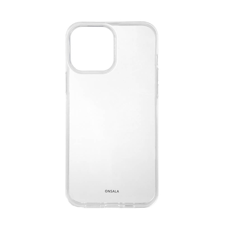 Onsala Back Recycled Clear Case TPU iPhone 13 Pro Max in the group SMARTPHONE & TABLETS / Phone cases / Apple / iPhone 13 Pro Max / Cases at TP E-commerce Nordic AB (C18570)