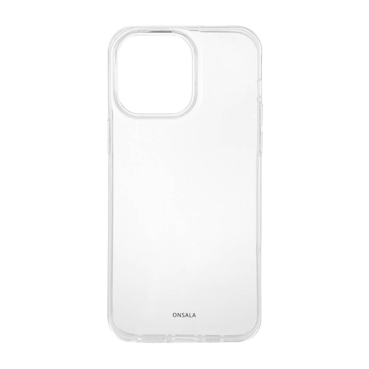 Onsala Phone Case Recycled TPU Transparent - iPhone 14 Pro Max in the group SMARTPHONE & TABLETS / Phone cases / Apple / iPhone 14 at TP E-commerce Nordic AB (C18573)