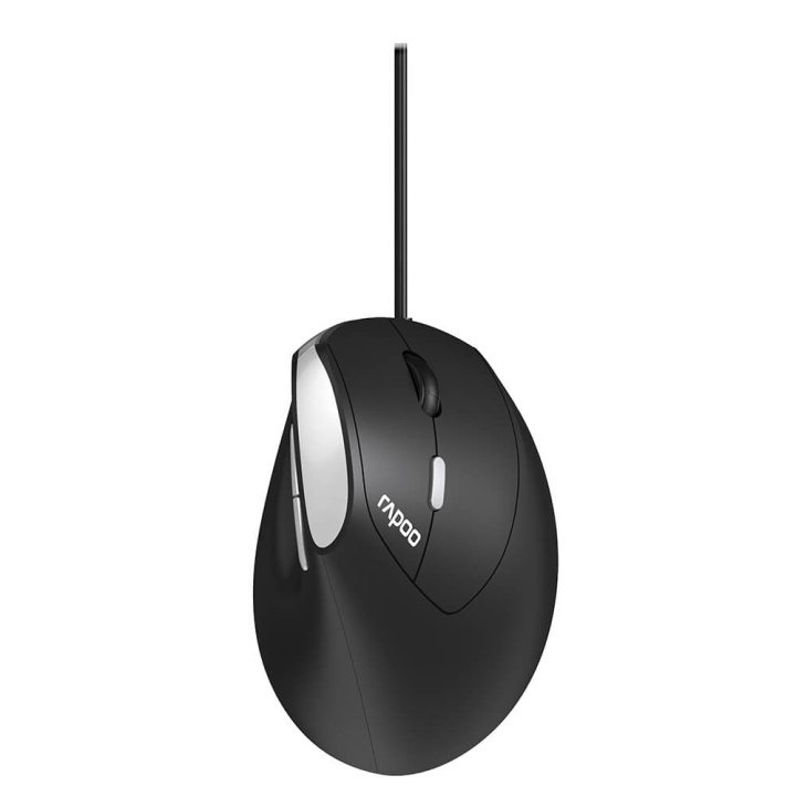 Rapoo Mouse EV200 USB Wired Optical Black in the group COMPUTERS & PERIPHERALS / Mice & Keyboards / Mice / Corded at TP E-commerce Nordic AB (C18621)