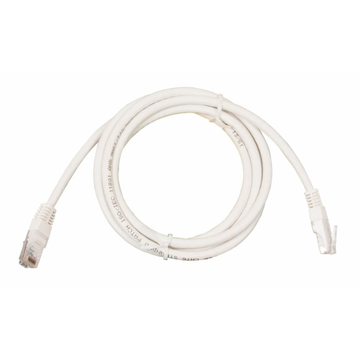 TRIAX Network Cable CAT6 UTP PVC 1.5m White in the group COMPUTERS & PERIPHERALS / Computer cables / Network cables / Cat6 at TP E-commerce Nordic AB (C18625)