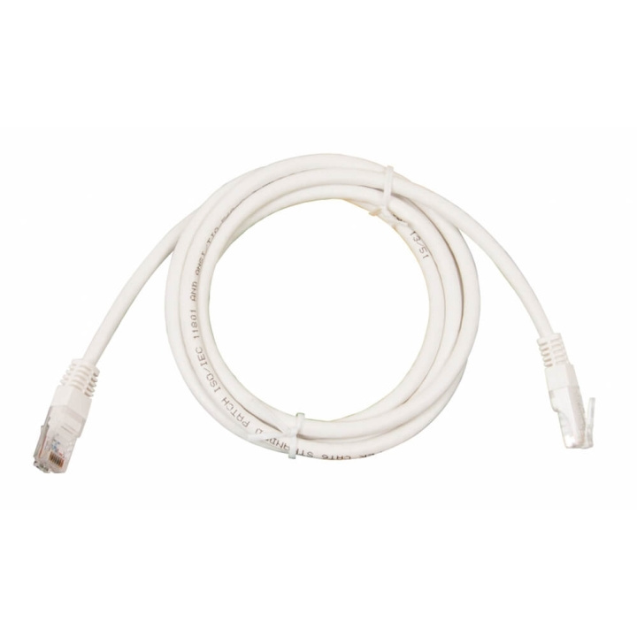 Triax Nätverkskabel CAT6 UTP PVC 1.5m Vit in the group COMPUTERS & PERIPHERALS / Computer cables / Network cables / Cat6 at TP E-commerce Nordic AB (C18625)