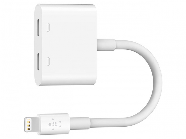 Belkin 3,5 mm Audio + Laddare Adapter in the group SMARTPHONE & TABLETS / Chargers & Cables / Adapters at TP E-commerce Nordic AB (C18825)