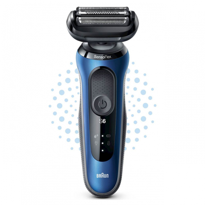 Braun Rakapparat Shaver 61-B1000s Blue in the group BEAUTY & HEALTH / Hair & Styling / Shaving & Trimming / Shavers at TP E-commerce Nordic AB (C18904)