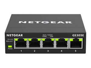 Netgear 5PT GIGE SMART MANAGED PLUS SOHO SW in the group COMPUTERS & PERIPHERALS / Network / Switches at TP E-commerce Nordic AB (C19390)