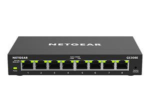 Netgear 8PT GIGE SMART MANAGED PLUS SOHO SW in the group COMPUTERS & PERIPHERALS / Network / Switches / 10/100/1000Mbps at TP E-commerce Nordic AB (C19401)