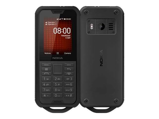 Nokia 800 Tough Dualsim Black in the group SMARTPHONE & TABLETS / Mobile phones & smartphones at TP E-commerce Nordic AB (C19450)