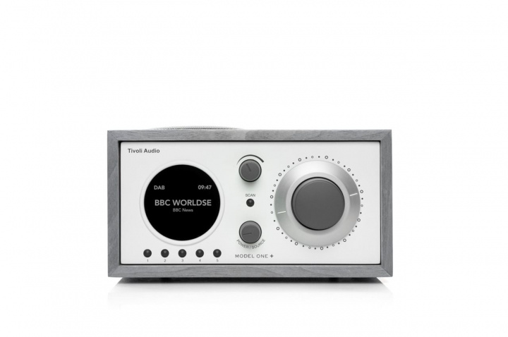 Tivoli Audio Model One + Grey/White in the group HOME ELECTRONICS / Audio & Picture / Home cinema, Hifi & Portable / Radio & Alarm clocks / Radio at TP E-commerce Nordic AB (C19742)