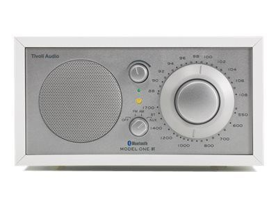 Tivoli Audio Model One BT Silver White in the group HOME ELECTRONICS / Audio & Picture / Speakers & accessories / Bluetooth Speakers / Portable speakers at TP E-commerce Nordic AB (C19750)