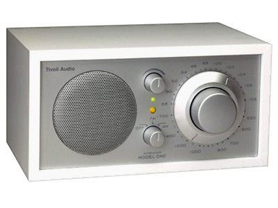 Tivoli Audio Model One Silver White in the group HOME ELECTRONICS / Audio & Picture / Home cinema, Hifi & Portable / Radio & Alarm clocks / Radio at TP E-commerce Nordic AB (C19757)