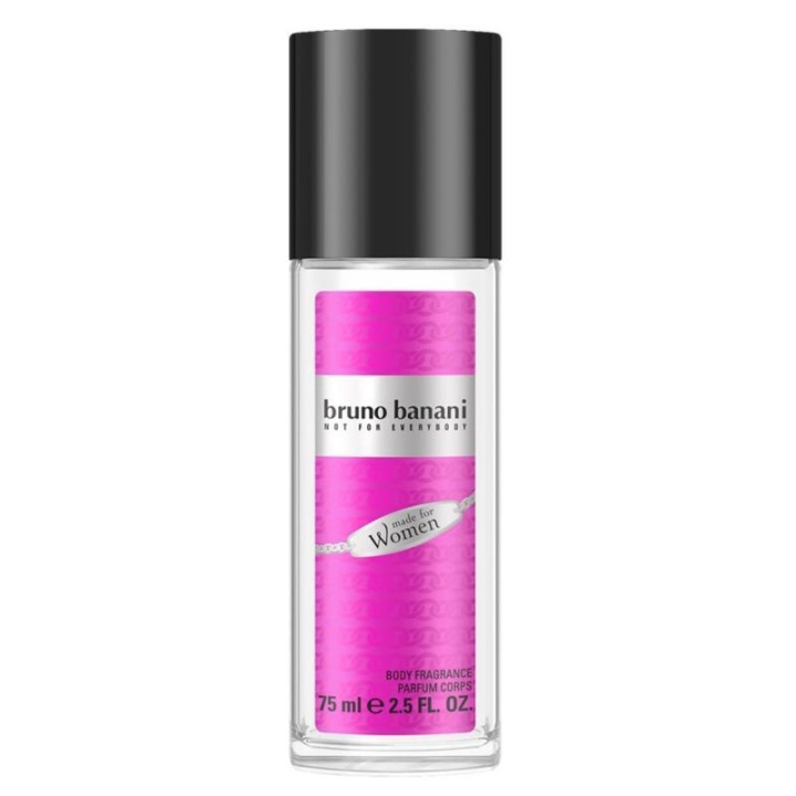 Bruno Banani Made for Women Deo Spray 75ml in the group BEAUTY & HEALTH / Fragrance & Perfume / Deodorants / Deodorant for men at TP E-commerce Nordic AB (C19943)