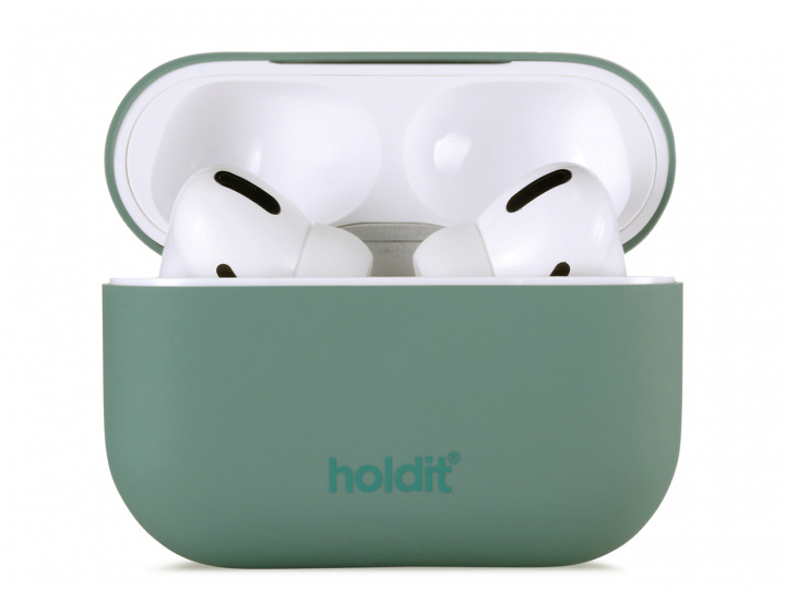 Holdit Silicone Case Airpods Pro Nygård Moss Green in the group HOME ELECTRONICS / Audio & Picture / Headphones & Accessories / Accessories at TP E-commerce Nordic AB (C20098)
