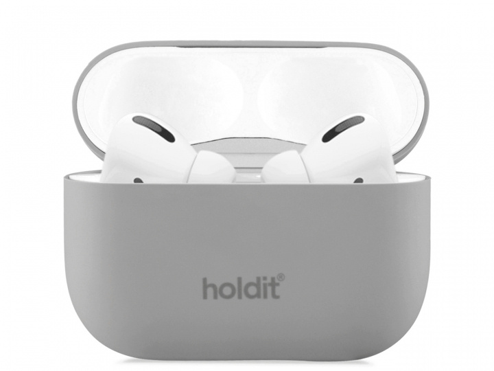 Holdit Silicone Case Airpods Pro Nygård Taupe in the group HOME ELECTRONICS / Audio & Picture / Headphones & Accessories / Accessories at TP E-commerce Nordic AB (C20099)