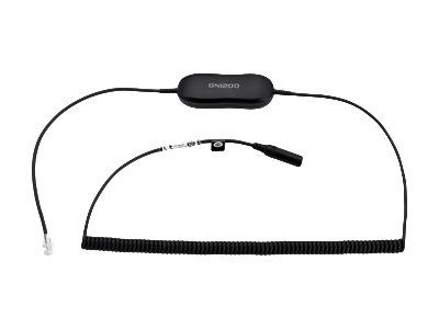 JABRA Deskphonecable 2M Evolve RJ9 t in the group COMPUTERS & PERIPHERALS / Computer accessories / Headset at TP E-commerce Nordic AB (C20200)