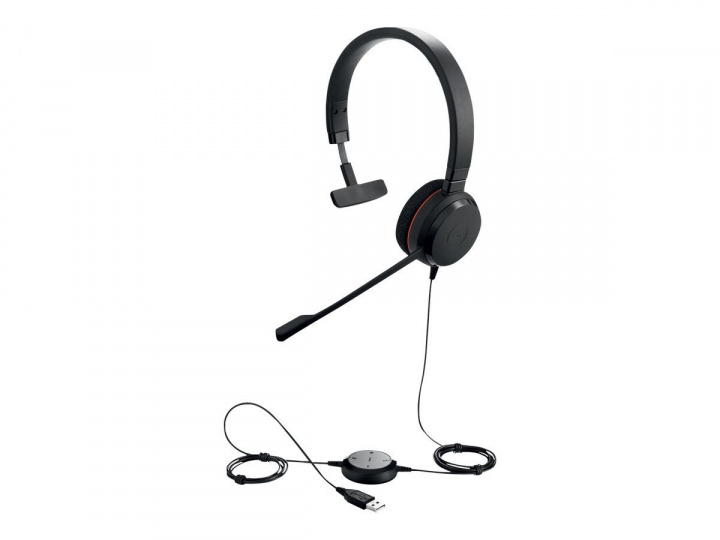 JABRA Evolve 20 Ms Mono in the group COMPUTERS & PERIPHERALS / Computer accessories / Headset at TP E-commerce Nordic AB (C20206)