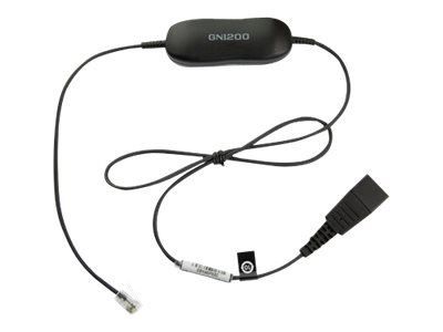 JABRA GN1200 Smartcord. Nedre headse in the group COMPUTERS & PERIPHERALS / Computer accessories / Headset at TP E-commerce Nordic AB (C20237)