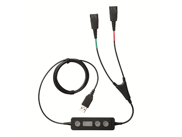 JABRA Office Link 265 USB/QD Training Cable in the group HOME ELECTRONICS / Audio & Picture / Fixed telephony / Table phones at TP E-commerce Nordic AB (C20277)