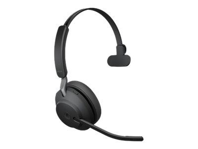 Jabra Office Trådlös Hörlur, Jabra Evolve2 65 Link380a Ms Mono Black in the group COMPUTERS & PERIPHERALS / Computer accessories / Headset at TP E-commerce Nordic AB (C20343)