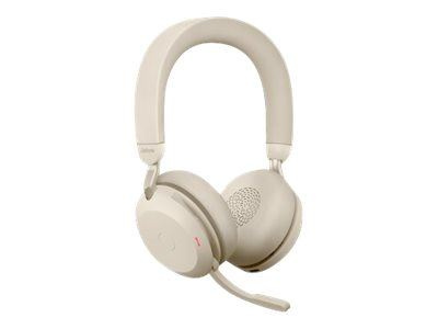 Jabra Office Trådade Hörlurar, Jabra Evolve2 75 Link380a Uc Stereo Beige in the group COMPUTERS & PERIPHERALS / Computer accessories / Headset at TP E-commerce Nordic AB (C20353)