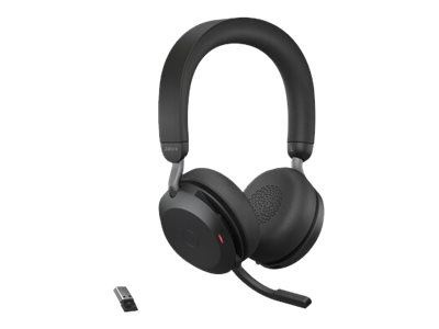Jabra Office Trådlösa Hörlurar, Jabra Evolve2 75 Link380a Uc Stereo Black in the group COMPUTERS & PERIPHERALS / Computer accessories / Headset at TP E-commerce Nordic AB (C20354)