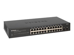 Netgear S350 24P GE SMART MANAGED PRO SW in the group COMPUTERS & PERIPHERALS / Network / Switches at TP E-commerce Nordic AB (C20537)