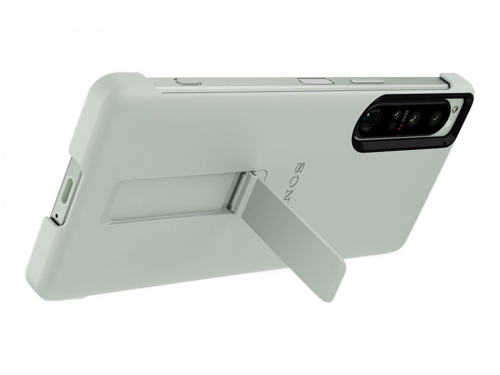 SONY Style Cover Xperia 1 Mk4 Grey in the group SMARTPHONE & TABLETS / Phone cases / Sony at TP E-commerce Nordic AB (C20690)