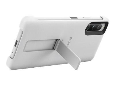 SONY Style Cover Xperia 10 Mk4 Grey in the group SMARTPHONE & TABLETS / Phone cases / Sony at TP E-commerce Nordic AB (C20694)