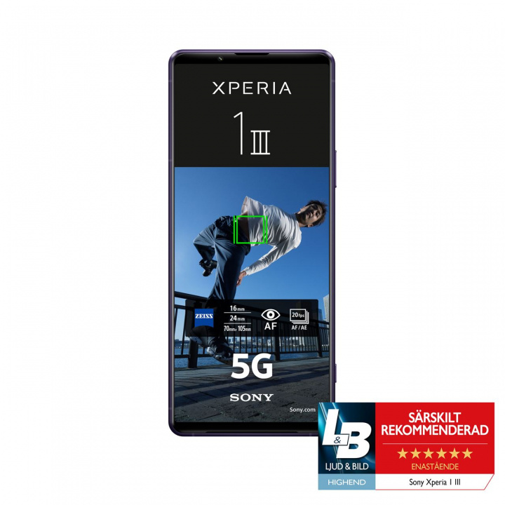 SONY Xperia 1 Mk3 Purple in the group SMARTPHONE & TABLETS / Mobile phones & smartphones at TP E-commerce Nordic AB (C20711)
