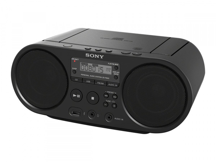 SONY ZSPS50B.CED in the group HOME ELECTRONICS / Audio & Picture / Home cinema, Hifi & Portable / Portable audio players / CD-players at TP E-commerce Nordic AB (C20724)