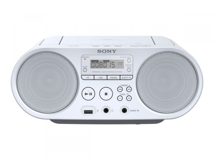 SONY ZSPS50W.CED in the group HOME ELECTRONICS / Audio & Picture / Home cinema, Hifi & Portable / Portable audio players / CD-players at TP E-commerce Nordic AB (C20725)