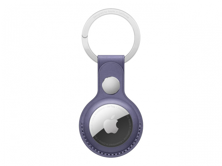 Apple Airtag Leather Key Ring - Wisteria in the group SMARTPHONE & TABLETS / Other accessories / Other at TP E-commerce Nordic AB (C20891)