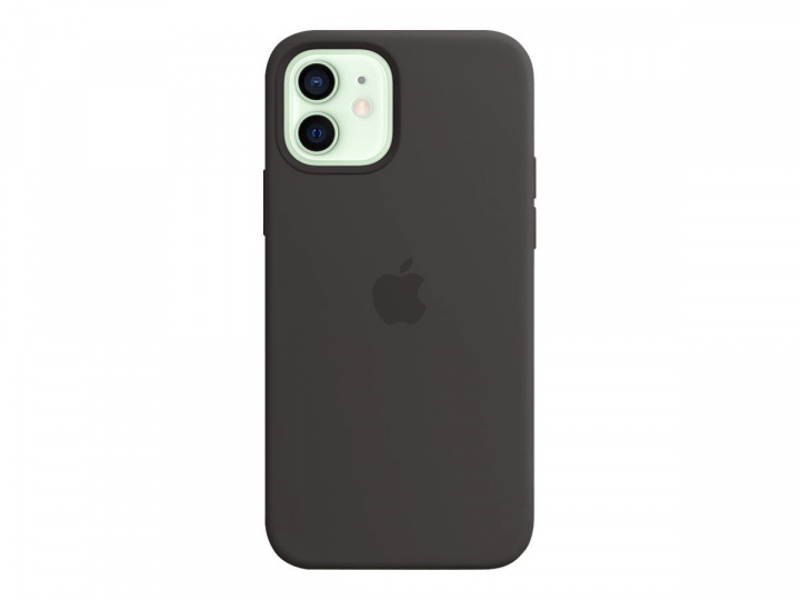 Apple iPhone 12/12 Pro Silicone Case with MagSafe Black in the group SMARTPHONE & TABLETS / Phone cases / Apple / iPhone 12 / Cases at TP E-commerce Nordic AB (C20983)