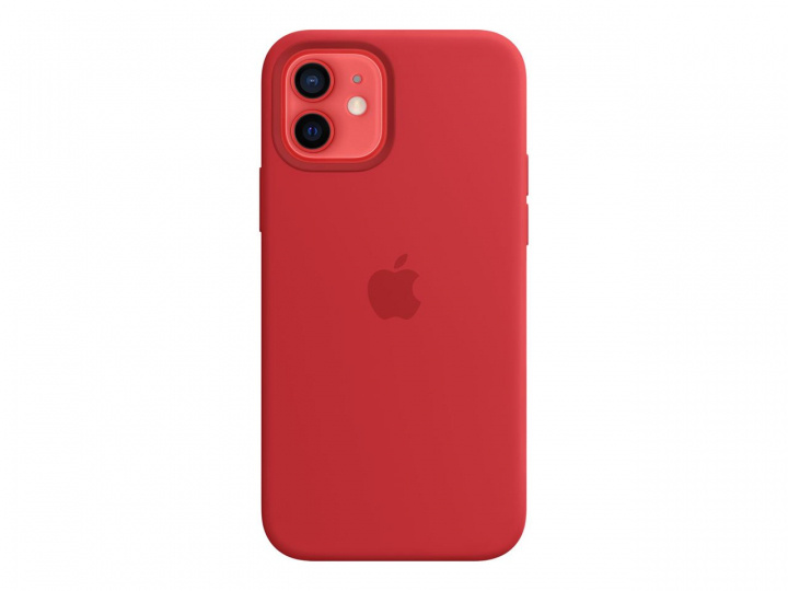 Apple iPhone 12/12 Pro Silicone Case with MagSafe Red in the group SMARTPHONE & TABLETS / Phone cases / Apple / iPhone 12 / Cases at TP E-commerce Nordic AB (C20986)