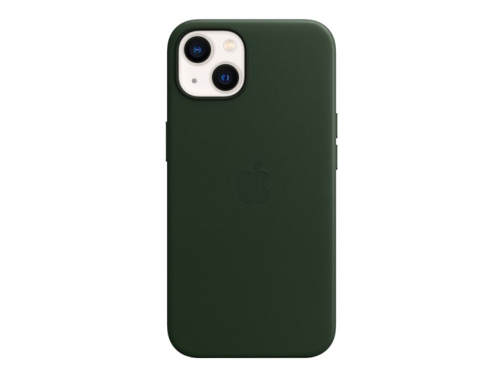 Apple iPhone 13 Leather Case with MagSafe - Sequoia Green in the group SMARTPHONE & TABLETS / Phone cases / Apple / iPhone 13 / Cases at TP E-commerce Nordic AB (C21016)