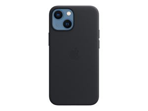 Apple iPhone 13 mini Leather Case with MagSafe - Midnight in the group SMARTPHONE & TABLETS / Phone cases / Apple / iPhone 13 Mini / Cases at TP E-commerce Nordic AB (C21040)