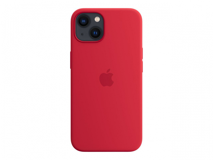 Apple iPhone 13 Silicone Case with MagSafe  Red in the group SMARTPHONE & TABLETS / Phone cases / Apple / iPhone 13 / Cases at TP E-commerce Nordic AB (C21090)