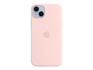 Apple iPhone 14 Plus Silicone Case with MagSafe - Chalk Pink in the group SMARTPHONE & TABLETS / Phone cases / Apple / iPhone 14 at TP E-commerce Nordic AB (C21141)