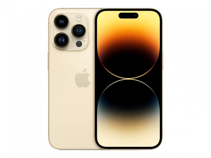 Apple iPhone 14 Pro 5G 1TB Gold in the group SMARTPHONE & TABLETS / Mobile phones & smartphones at TP E-commerce Nordic AB (C21158)