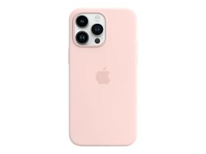 Apple iPhone 14 Pro Max Silicone Case with MagSafe - Chalk Pink in the group SMARTPHONE & TABLETS / Phone cases / Apple / iPhone 14 at TP E-commerce Nordic AB (C21207)