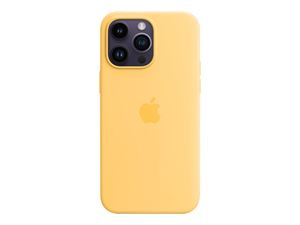 Apple iPhone 14 Pro Max Silicone Case with MagSafe - Sunglow in the group SMARTPHONE & TABLETS / Phone cases / Apple / iPhone 14 at TP E-commerce Nordic AB (C21214)