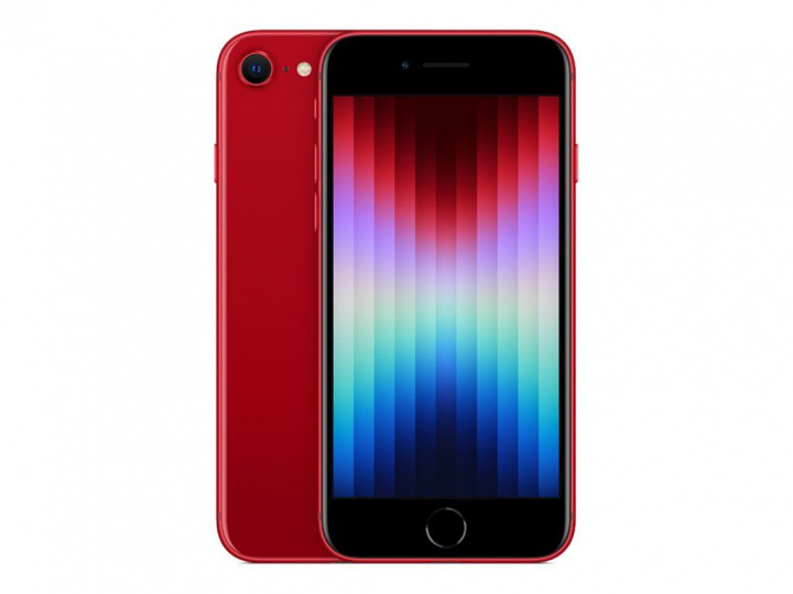 Apple iPhone SE 5G 128GB Red in the group SMARTPHONE & TABLETS / Mobile phones & smartphones at TP E-commerce Nordic AB (C21240)