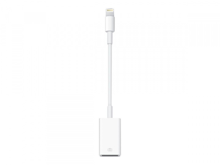 Apple Lightning-till-USB-kameraadapt in the group SMARTPHONE & TABLETS / Chargers & Cables / Adapters at TP E-commerce Nordic AB (C21269)