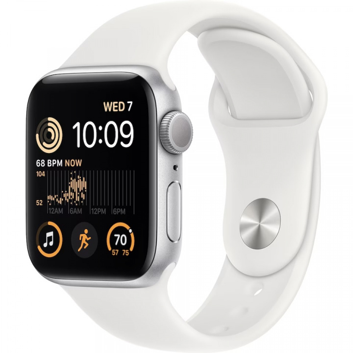 Apple WATCH SE GPS + CELL 44MM SILVER in the group SMARTPHONE & TABLETS / Excercise, home & leisure / Apple Watch & Accessories / Apple Watch at TP E-commerce Nordic AB (C21334)