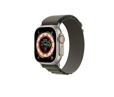 Apple Watch Ultra GPS + Cell 49mm Green Alpine Loop - Medium in the group SMARTPHONE & TABLETS / Excercise, home & leisure / Apple Watch & Accessories / Apple Watch at TP E-commerce Nordic AB (C21369)