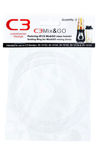 C3 *Extra Silikonpackningar Mix&GO Blender 2-pack in the group HOME, HOUSEHOLD & GARDEN / Household appliances / Food processor & Kitchen appliances / Mixer & Blenders at TP E-commerce Nordic AB (C21415)